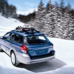 Subaru brand performs on snowy roads and in ads