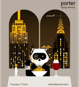 Porter airlines brand advertsing