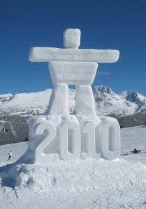 Winter olympics in Vancouver Whistler Canada